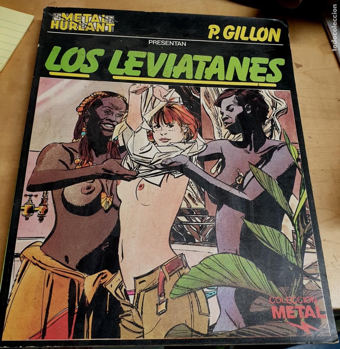 Fumetti: LOS LEVIATANES COLECCI&Oacute;N METAL N&ordm; 6 P. GILLON EUROCOMIC A&Ntilde;O 1982