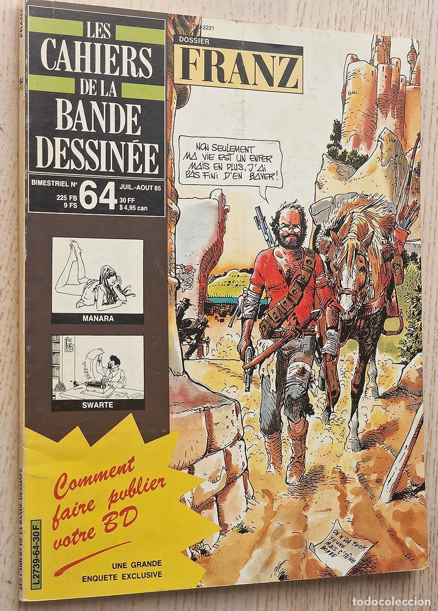 C&oacute;mics: LES CAHIERS DE LA BANDE DESSIN&Eacute;E n&ordm; 64. Dossier FRANZ