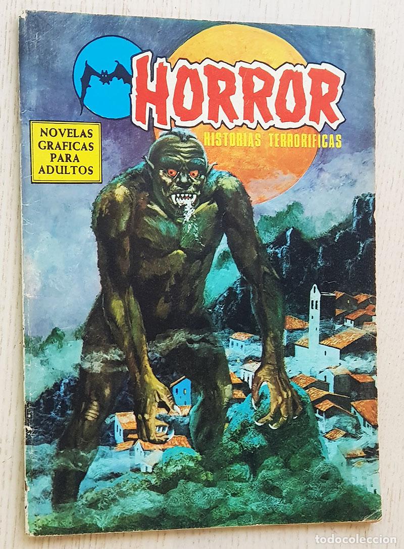 C&oacute;mics: HORROR. Historias terror&iacute;ficas (Novela gr&aacute;fica para adultos)