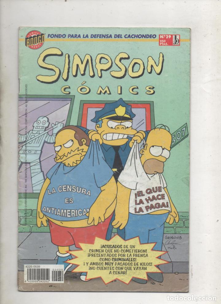C&oacute;mics: SIMPSON COMICS N&ordm;39 -B7 - Foto 1