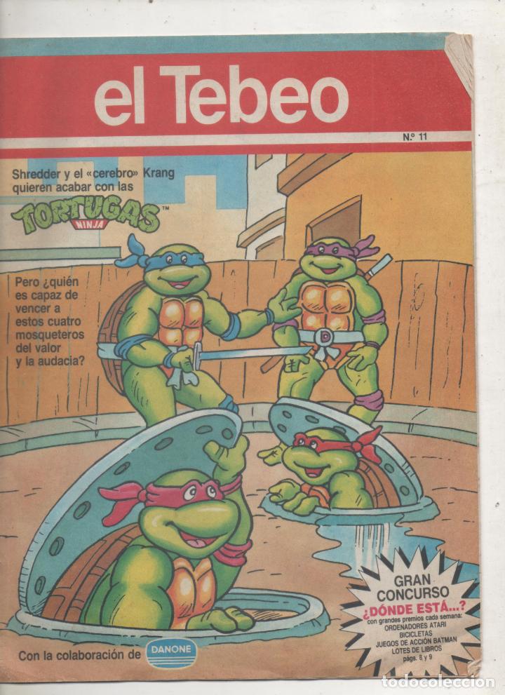 C&oacute;mics: EL TEBEO N&ordm;11 . TORTUGAS NINJA . -B8 - Foto 1