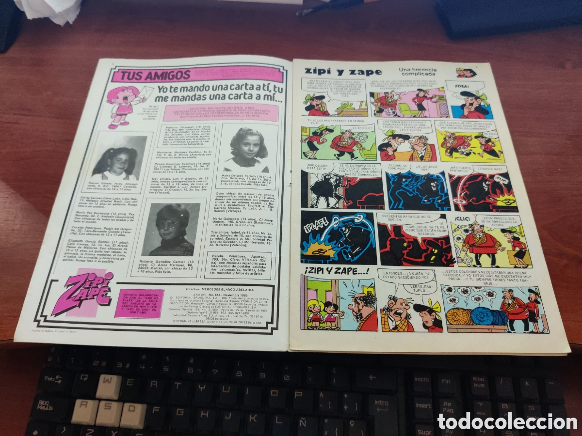 C&oacute;mics: COMIC ZIPI Y ZAPE A&Ntilde;O XIV N&Uacute;MERO 644 1985 - Foto 2