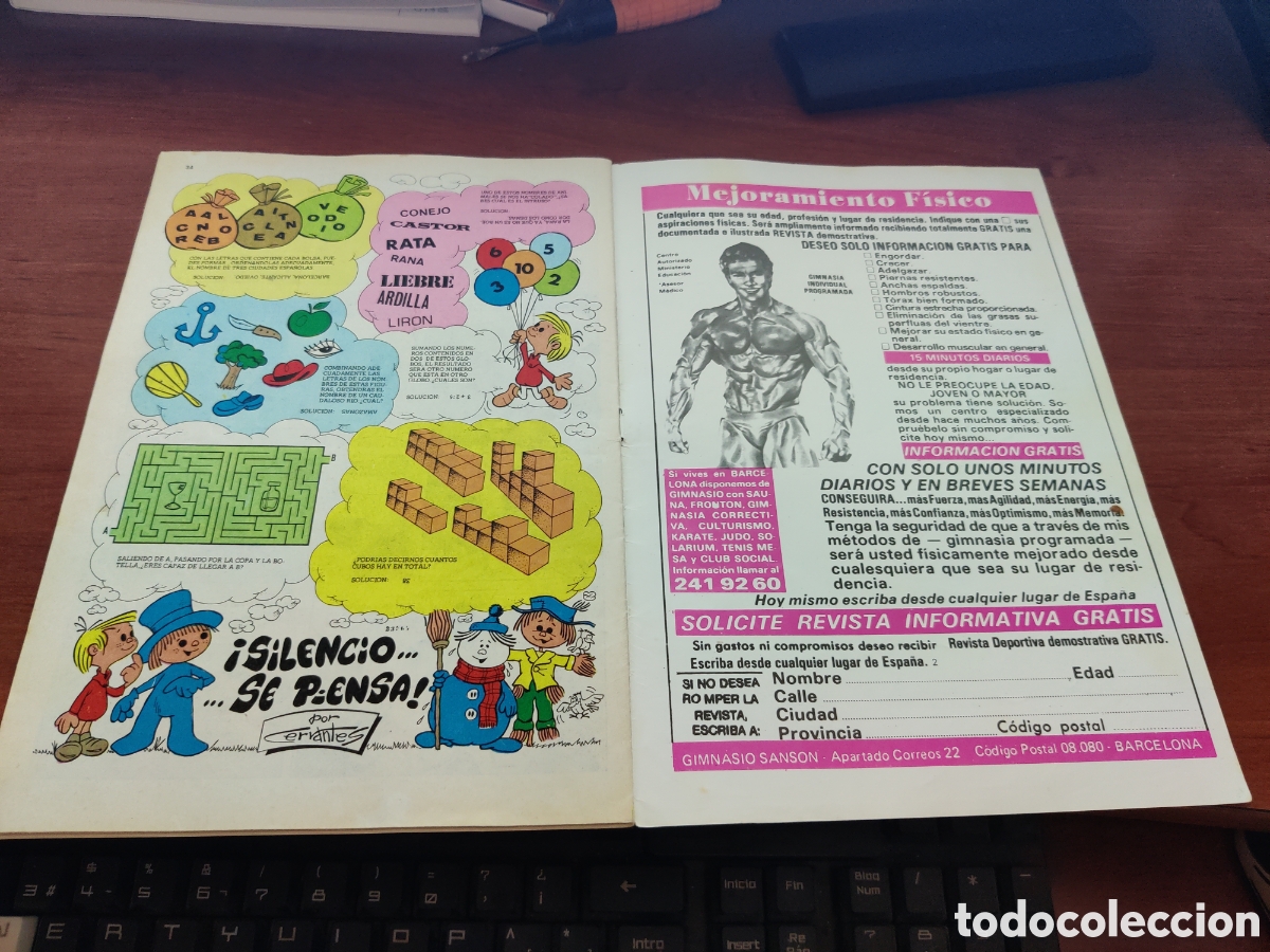 C&oacute;mics: COMIC ZIPI Y ZAPE A&Ntilde;O XIV N&Uacute;MERO 644 1985 - Foto 3