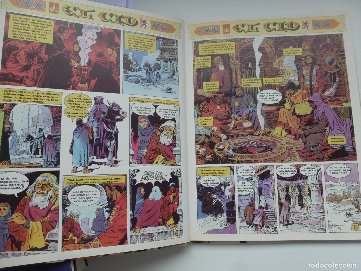 C&oacute;mics: EL CID. TOMO 2: LAS CORTES DE LE&Oacute;N. HERN&Aacute;NDEZ PALACIOS. IKUSAGER EDICIONES - Foto 4