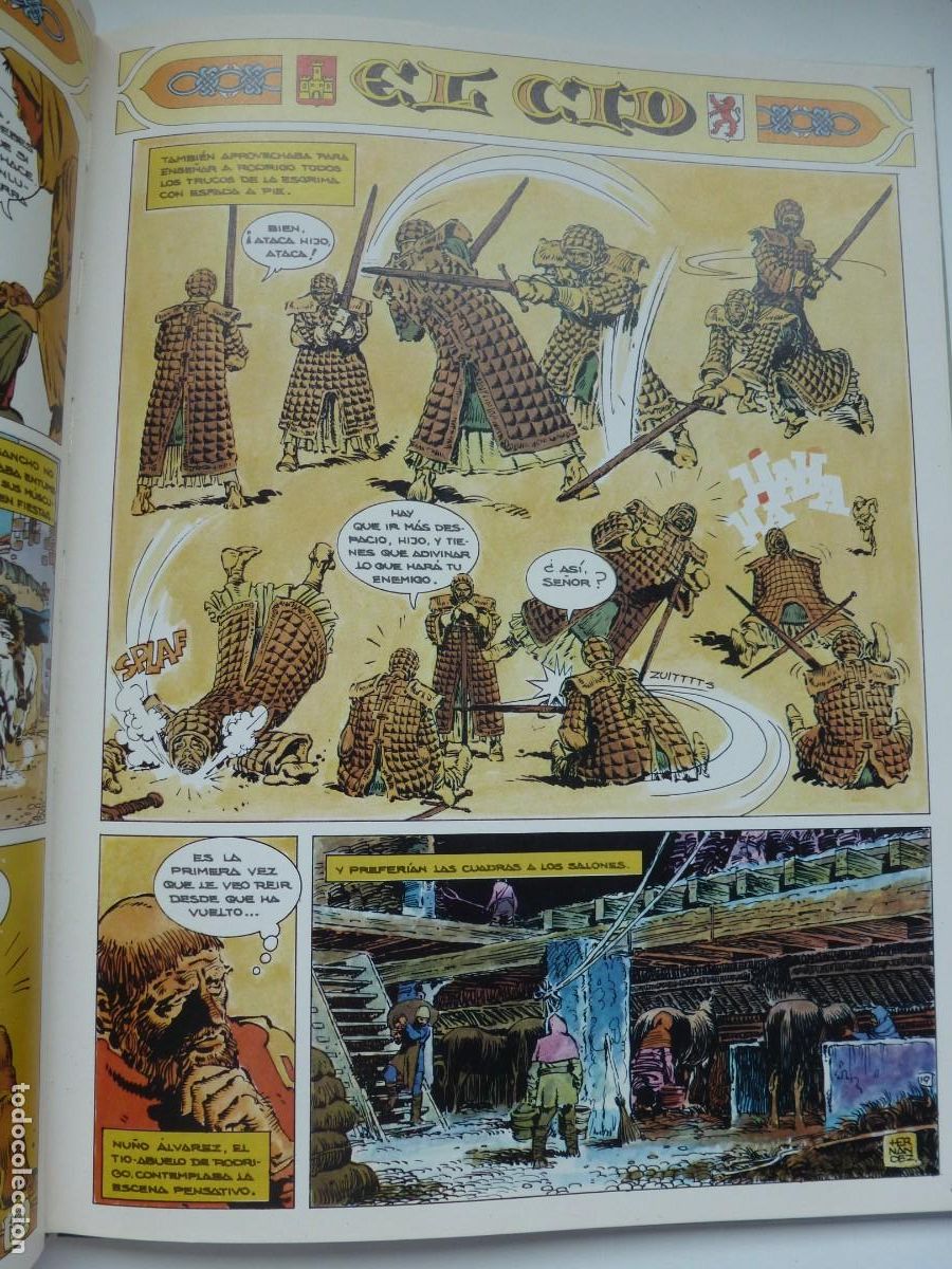 C&oacute;mics: EL CID. TOMO 2: LAS CORTES DE LE&Oacute;N. HERN&Aacute;NDEZ PALACIOS. IKUSAGER EDICIONES - Foto 5
