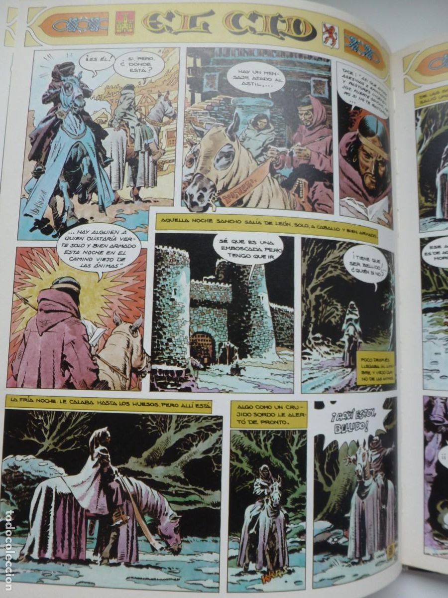 C&oacute;mics: EL CID. TOMO 2: LAS CORTES DE LE&Oacute;N. HERN&Aacute;NDEZ PALACIOS. IKUSAGER EDICIONES - Foto 6