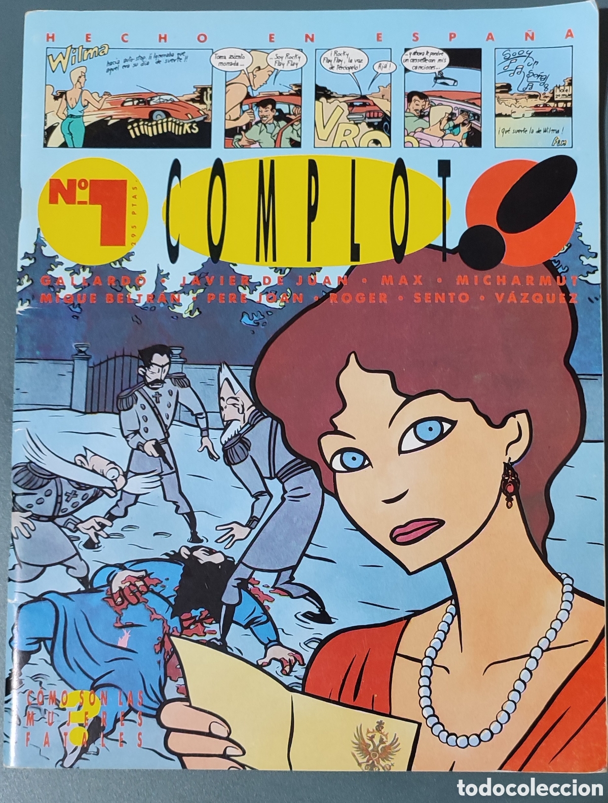 C&oacute;mics: 2 comics Complot .N&uacute;m 0 y 1.1985 - Foto 2