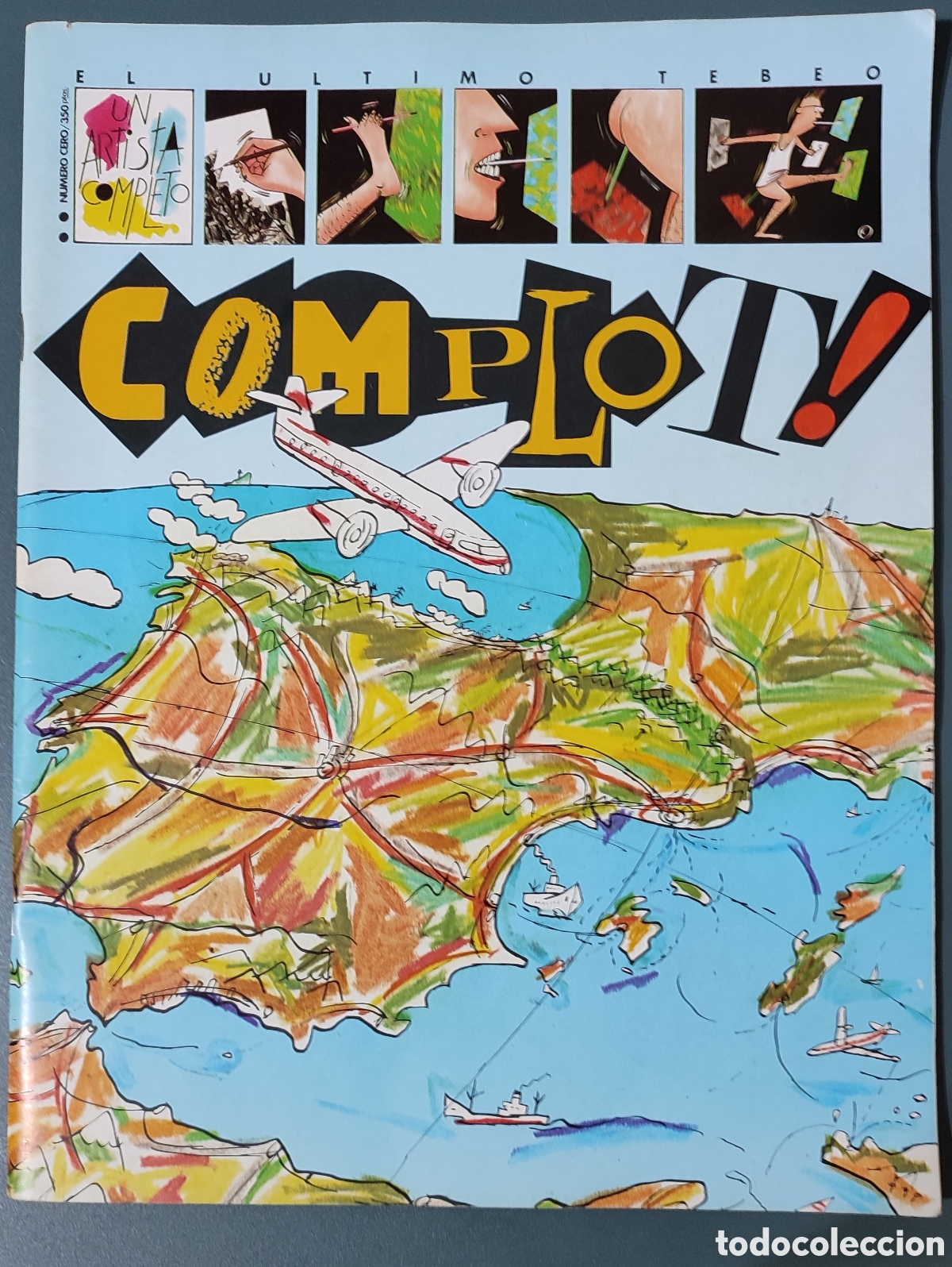 C&oacute;mics: 2 comics Complot .N&uacute;m 0 y 1.1985 - Foto 3
