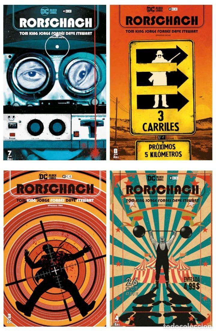 C&oacute;mics: Rorschach n&uacute;ms. 03 , 04, 07 y 08 (de 12 ). (20% descuento-) - Foto 1
