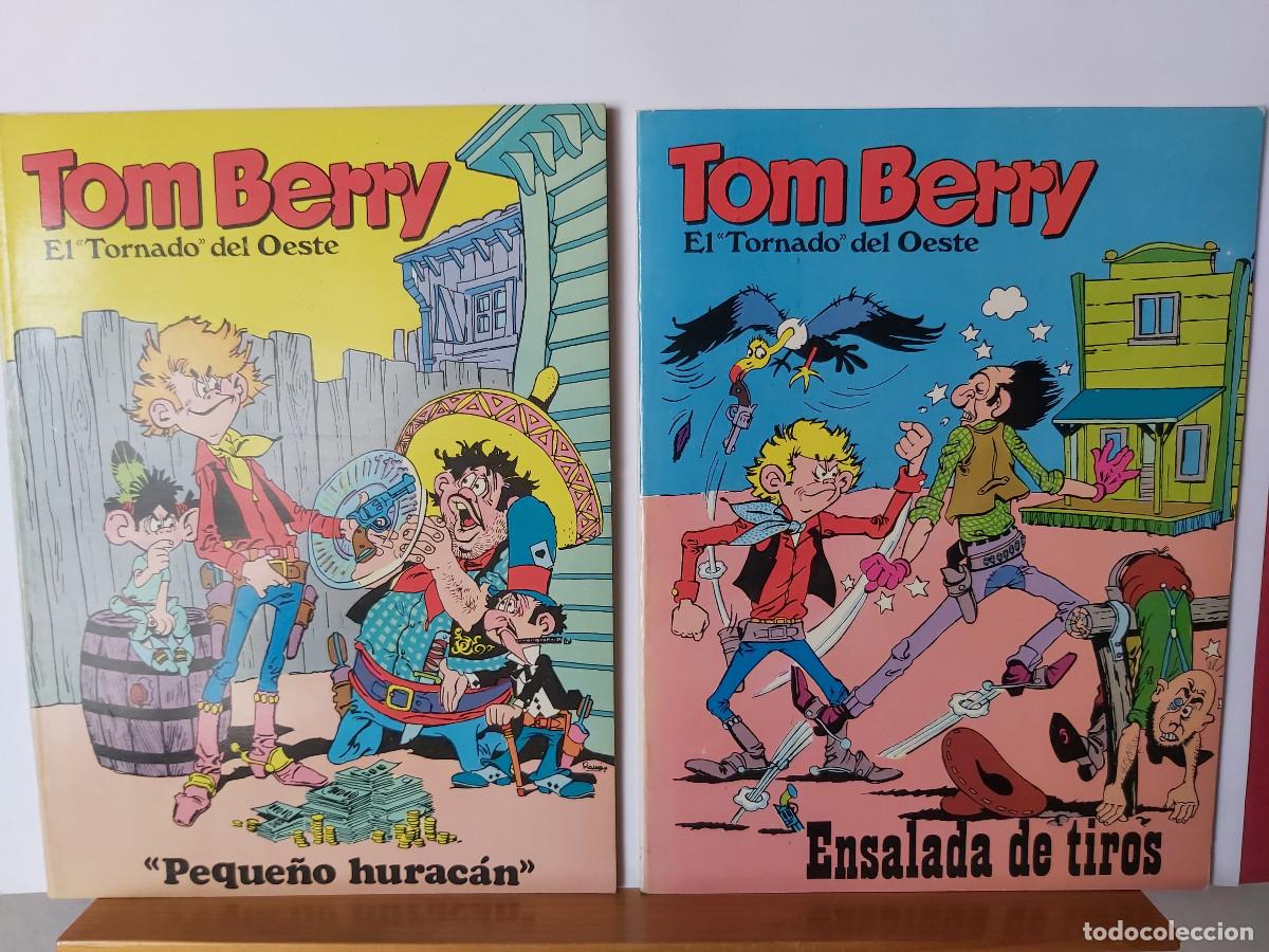 C&oacute;mics: Archivo * TOM BERRY * EL TORNADO DEL OESTE N&ordm; 1 Y 2 * EUREDIT 1969 * - Foto 1
