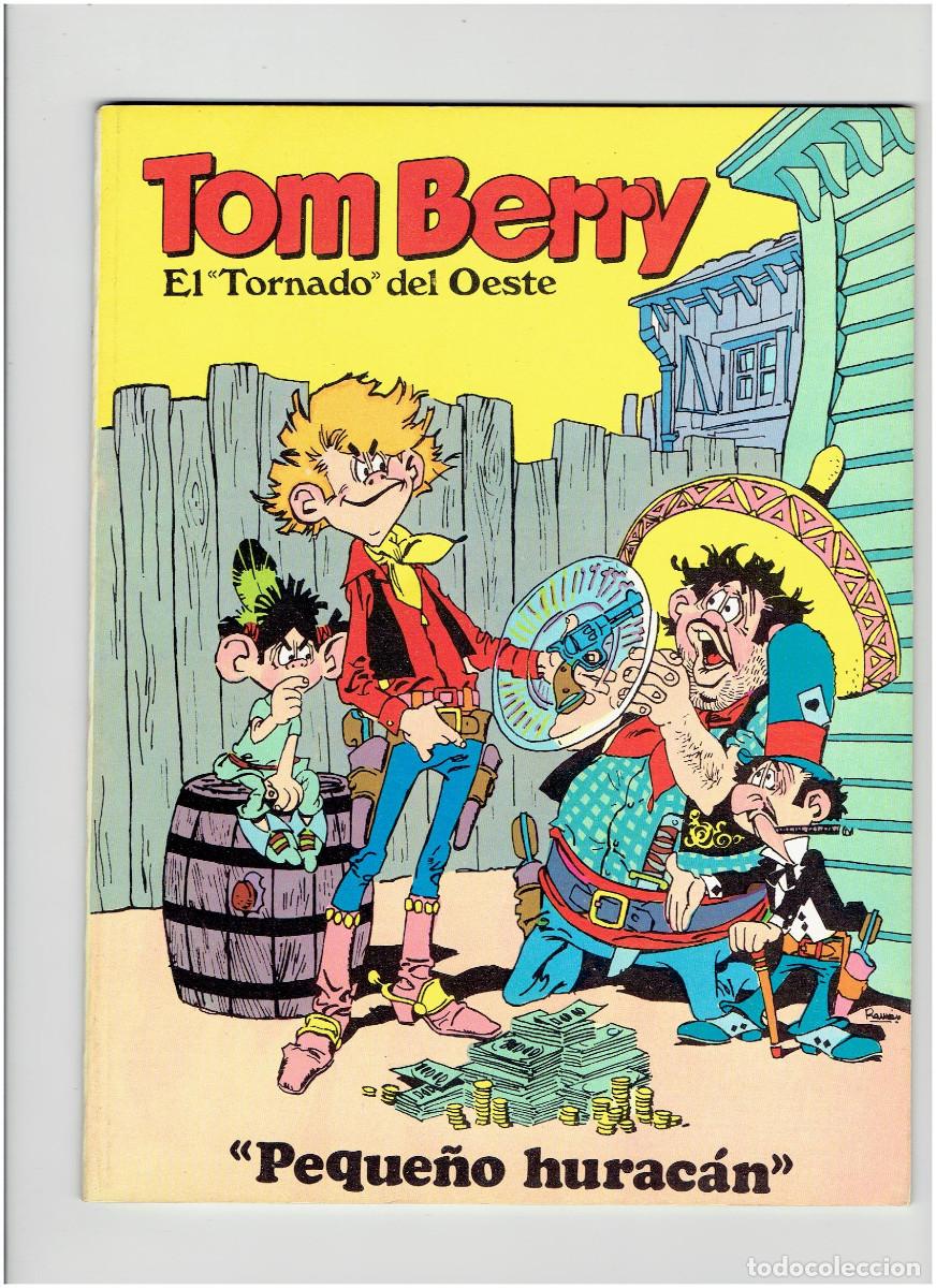 C&oacute;mics: Archivo * TOM BERRY * EL TORNADO DEL OESTE N&ordm; 1 Y 2 * EUREDIT 1969 * - Foto 2