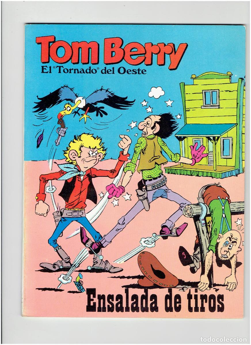 C&oacute;mics: Archivo * TOM BERRY * EL TORNADO DEL OESTE N&ordm; 1 Y 2 * EUREDIT 1969 * - Foto 4