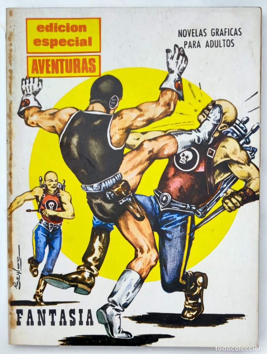 Fumetti: EDICI&Oacute;N ESPECIAL AVENTURAS N&ordm; 9 FANTASIA PRESIDENTE 1970 BUEN ESTADO