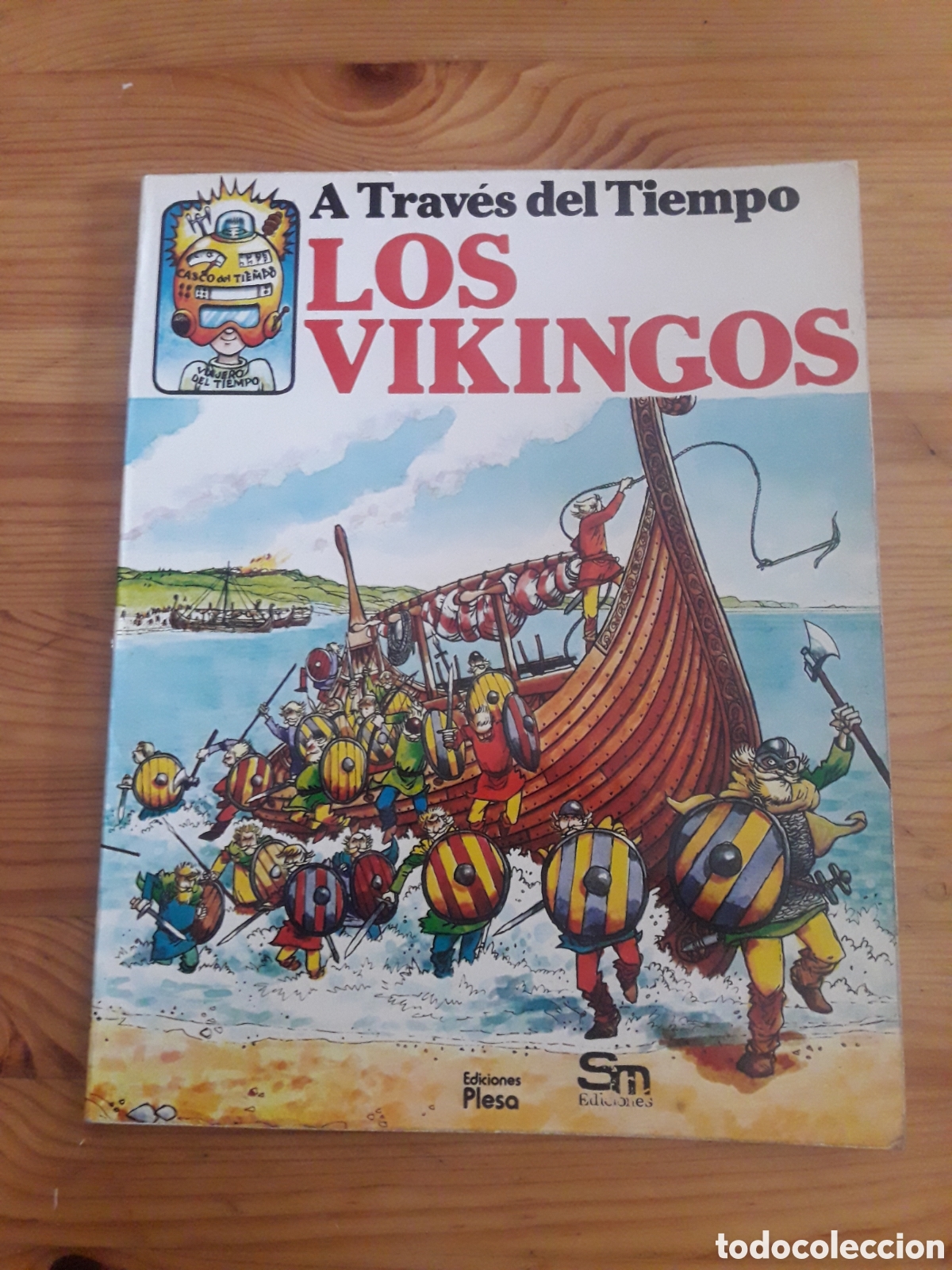 C&oacute;mics: A traves del tiempo Los Vikingos - Ediciones plesa SM Ediciones Civardi Graham Campbell Cartwright