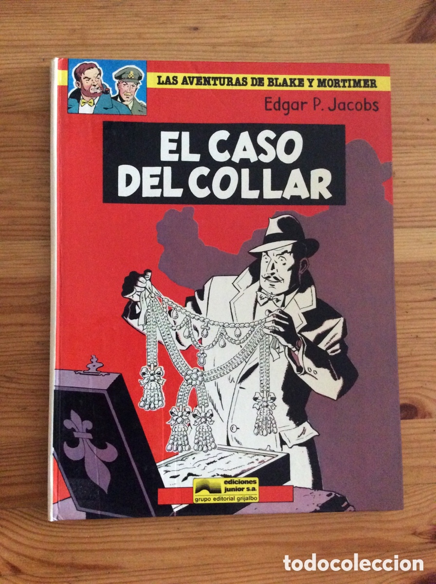 C&oacute;mics: El caso del collar Edgar P. Jacobs Las aventuras de Blake y Mortimer 1986 - Foto 1