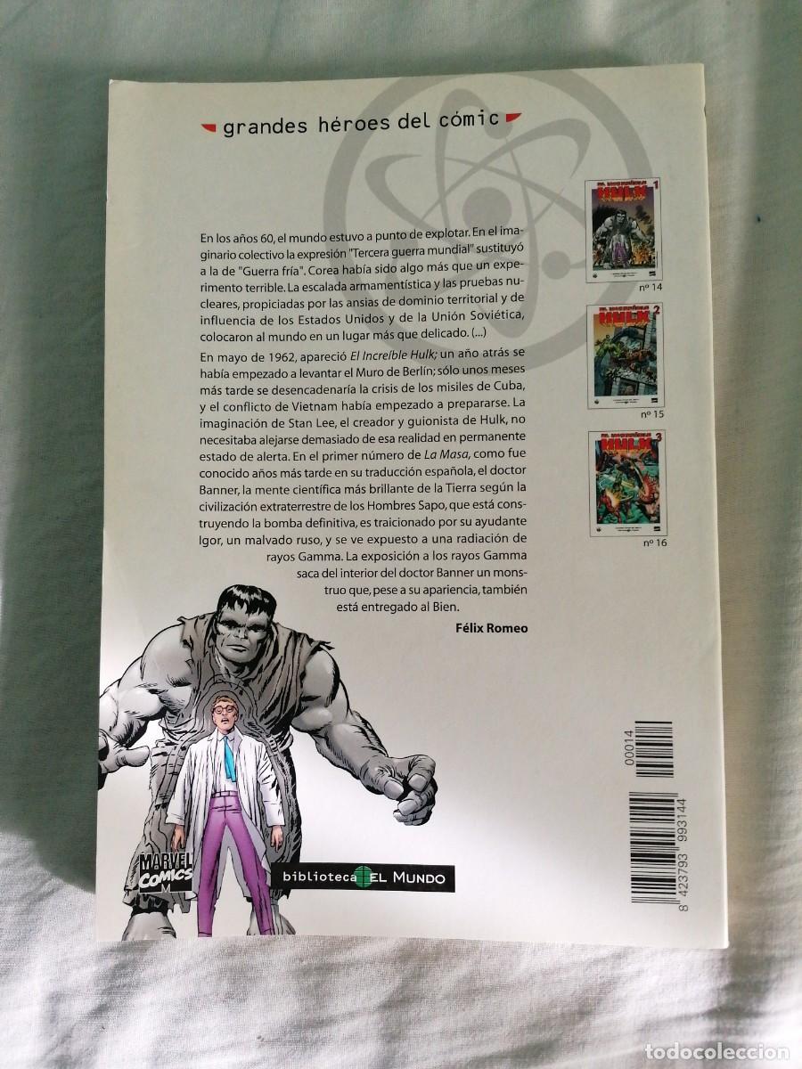 C&oacute;mics: HULK 1 BIBLIOTECA EL MUNDO - Foto 3