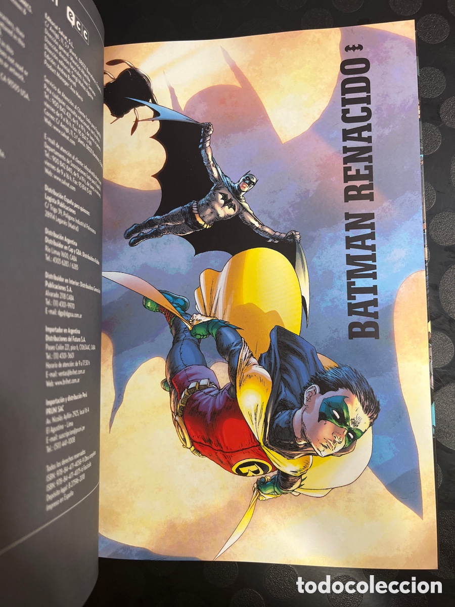 dc cómics batman la leyenda  batman renacid - Compra venta en  todocoleccion