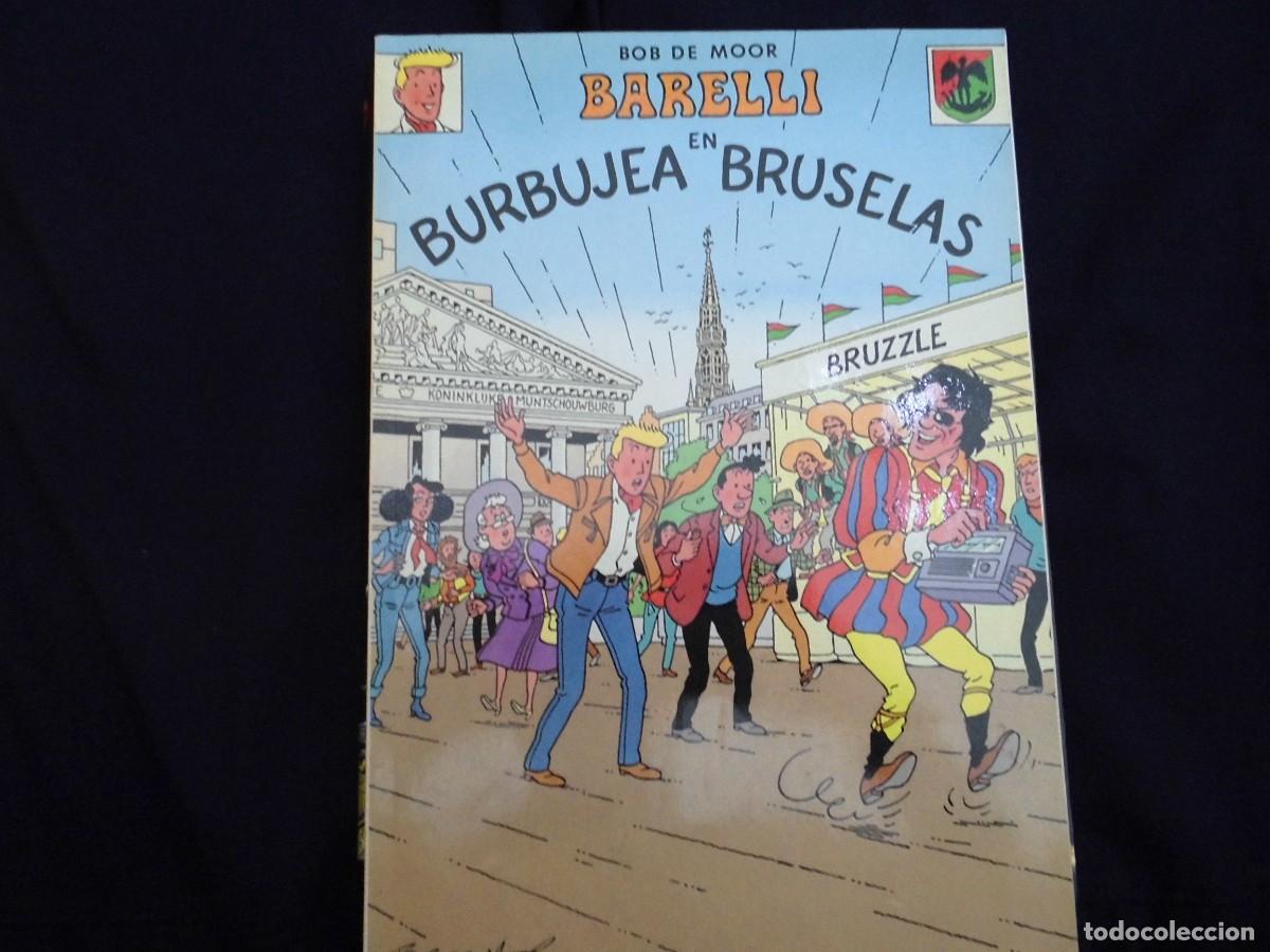 C&oacute;mics: BARELLI BURBUJEA EN BRUSELAS BOB DE MOOR TAPA BLANDA - Foto 1