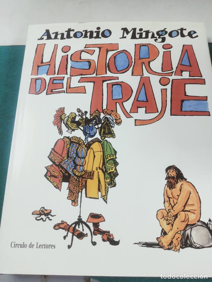 C&oacute;mics: ANTONIO MINGOTE. HISTORIA DEL TRAJE. CIRCULO DE LECTORES . - Foto 1