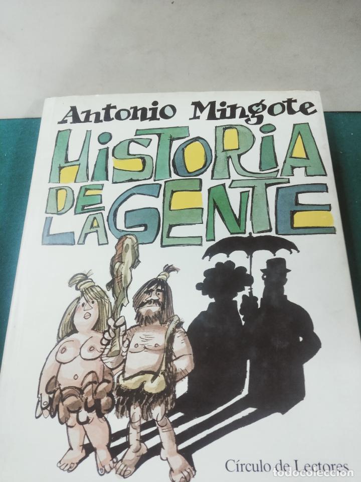 C&oacute;mics: ANTONIO MINGOTE. HISTORIA DE LA GENTE. CIRCULO DE LECTORES . - Foto 1