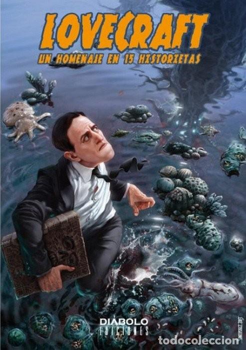 C&oacute;mics: LOVECRAFT UN HOMENAJE EN 15 HISTORIETAS - DI&Aacute;BOLO EDICIONES - TERCERA EDICI&Oacute;N