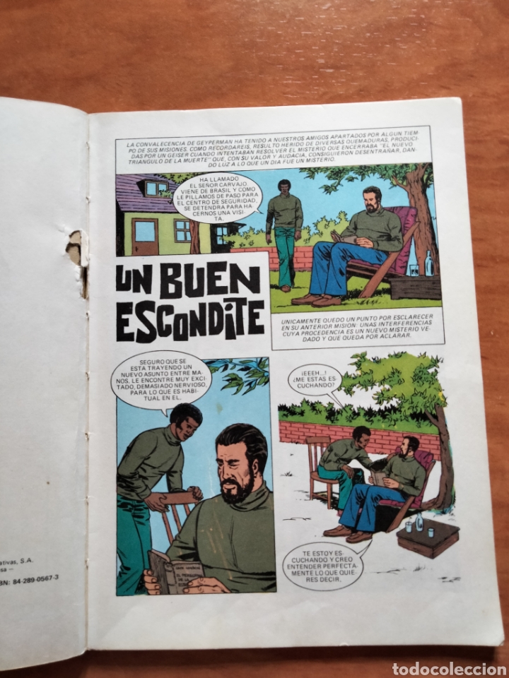 C&oacute;mics: Las Aventuras de Geyperman. N. 5 de 1979 - Foto 3