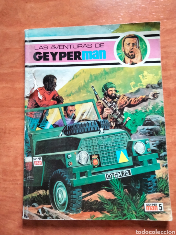 C&oacute;mics: Las Aventuras de Geyperman. N. 5 de 1979 - Foto 1