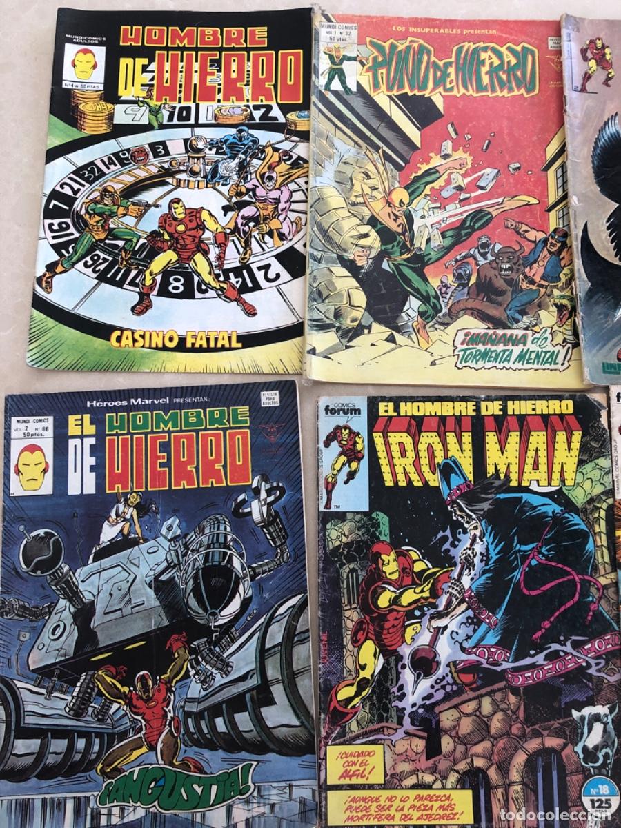 C&oacute;mics: lote de 7 c&oacute;mics de iron man - Foto 1