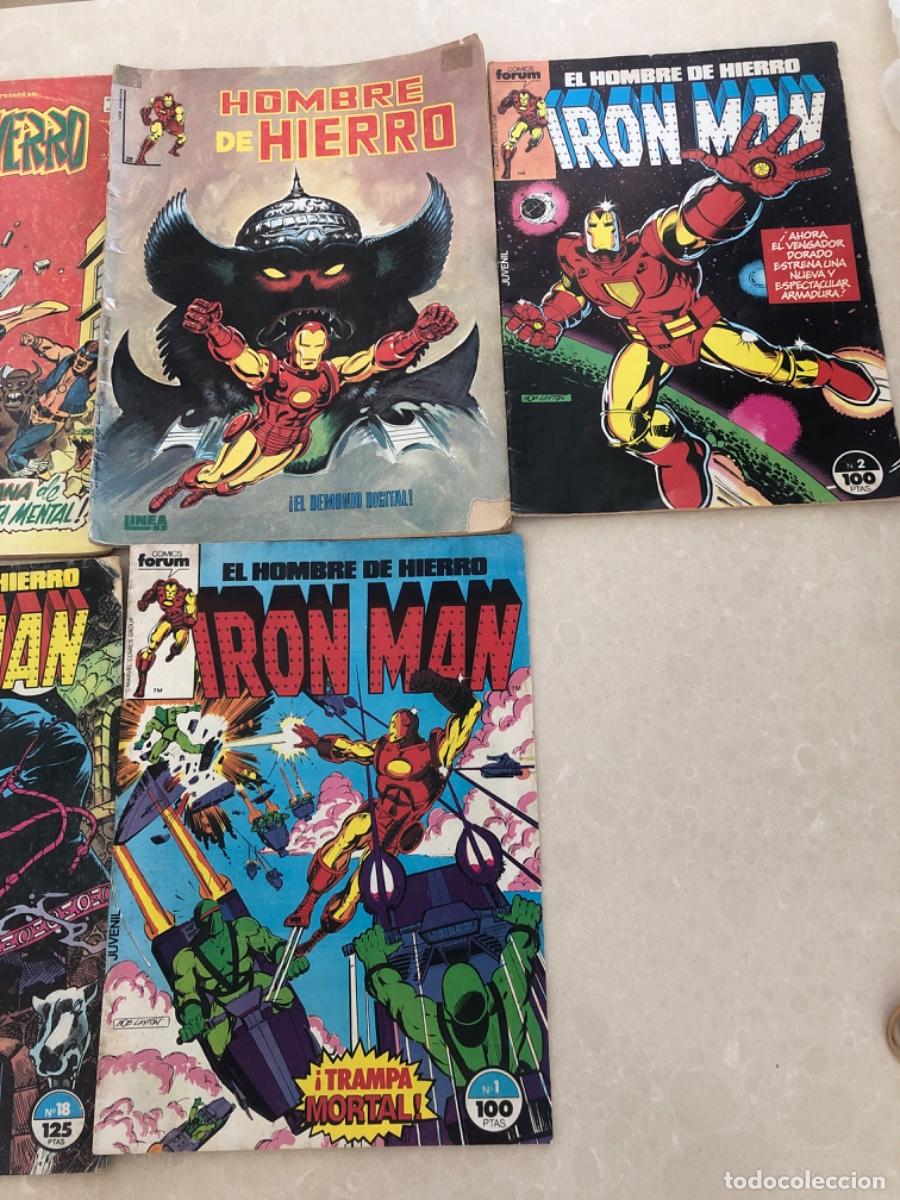 C&oacute;mics: lote de 7 c&oacute;mics de iron man - Foto 2