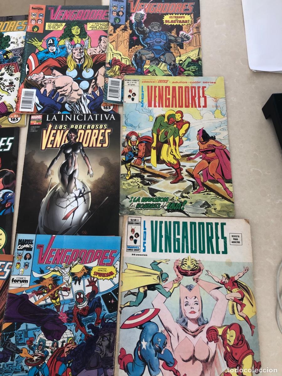 C&oacute;mics: lote de 14 c&oacute;mics de los vengadores - Foto 3