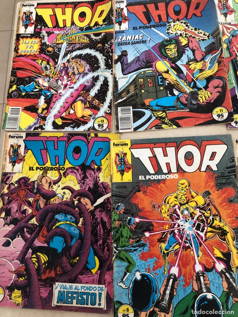 C&oacute;mics: lote de 9 c&oacute;mics de thor - Foto 1