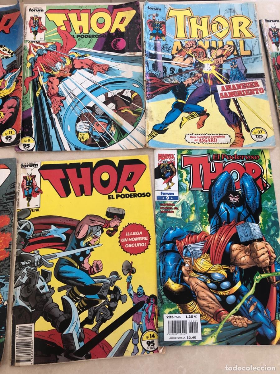 C&oacute;mics: lote de 9 c&oacute;mics de thor - Foto 2