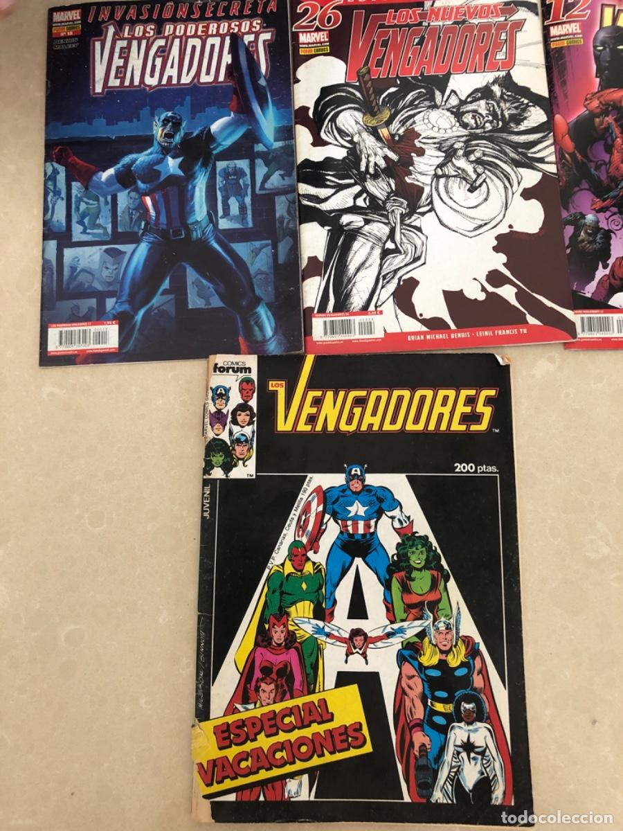 C&oacute;mics: lote de 9 c&oacute;mics de los vengadores - Foto 1