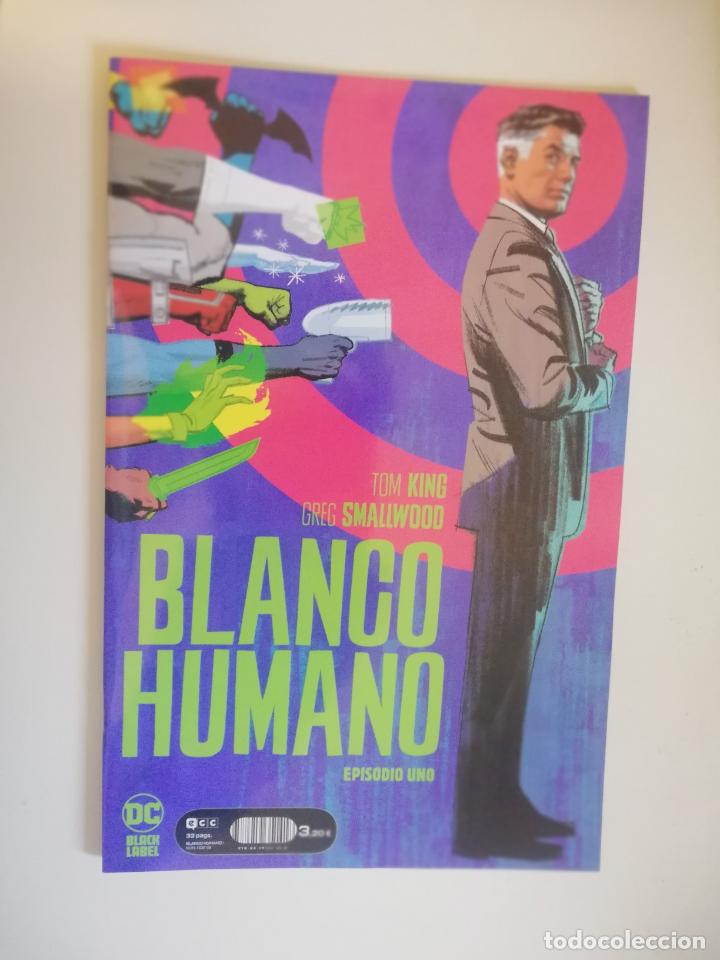 C&oacute;mics: BLANCO HUMANO N&ordm; 01. ECC, 2022.