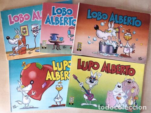 C&oacute;mics: Lobo Alberto,col.completa 5 Tomos,Ediciones B 1988 - Foto 1