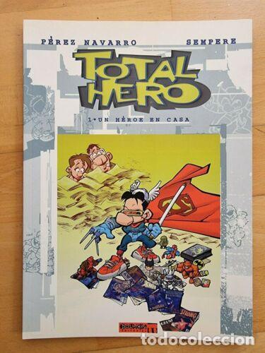 C&oacute;mics: Total Hero 1.Un Heroe en Casa.Sempere.Perez Navarro.Dolmen - Foto 1