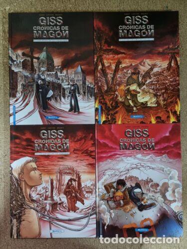 C&oacute;mics: Giss Cronicas de Magon.Coleccion Completa 4 Tomos.Rossell - Foto 1