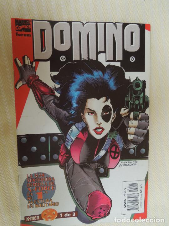 C&oacute;mics: DOMINO COLECCION COMPLETA N&ordm; 1-2-3 - MARVEL COMICS 3 DE 3 - 1997 - Foto 1