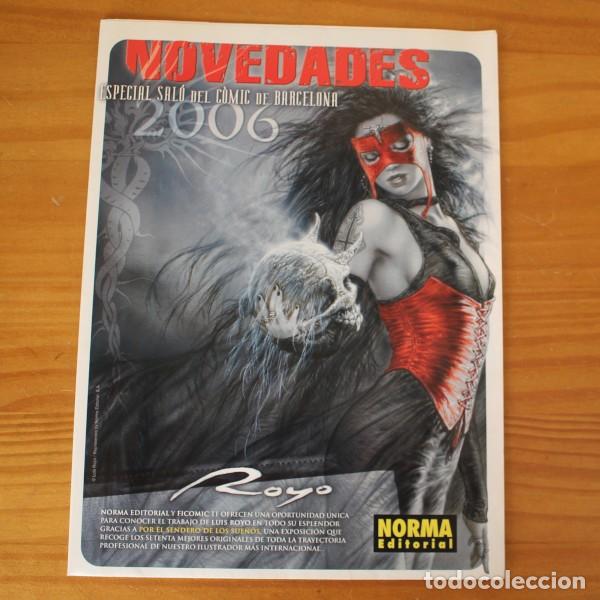 C&oacute;mics: CATALOGO COMICS NORMA EDITORIAL 2006 LUIS ROYO - Foto 1