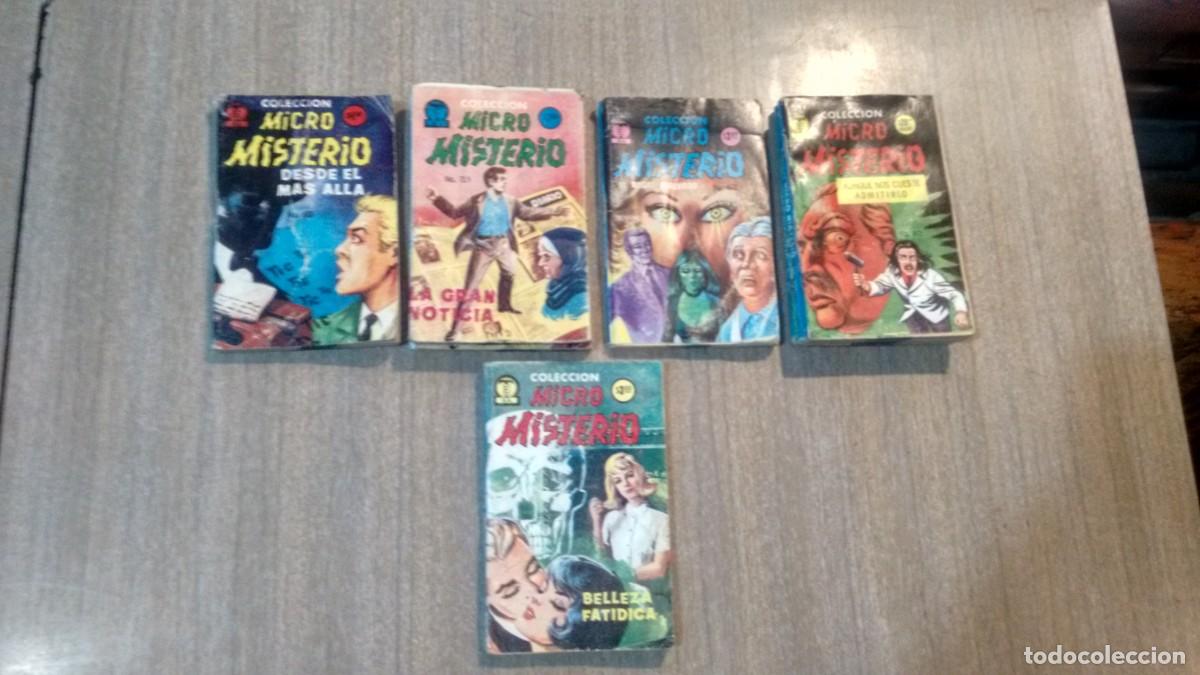C&oacute;mics: COLECCION MICRO MISTERIO - 5 NUMEROS - Foto 1
