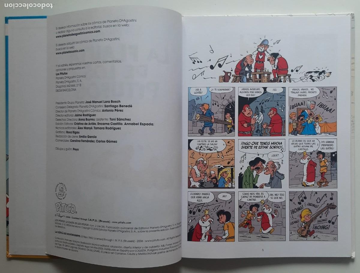 C&oacute;mics: LOS PITUFOS - LA FLAUTA DE LOS PITUFOS - Foto 2