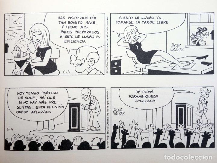 C&oacute;mics: STRIP COMICS 8. BEETLE BAILEY (Mort Walker) Eseuve, 1990. OFRT - Foto 5