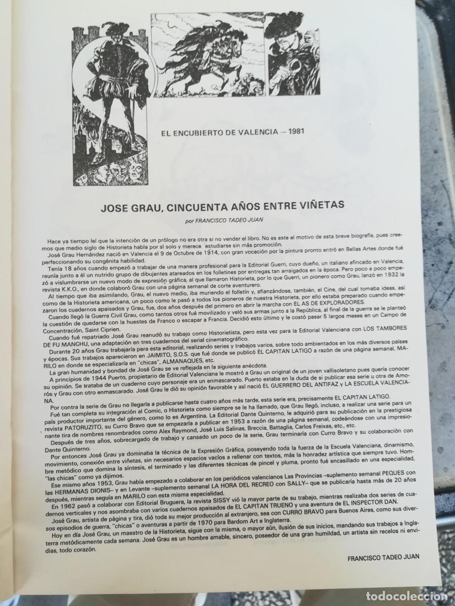 C&oacute;mics: Tebeos de entonces 1985. El Capitan L&aacute;tigo, Jos&eacute; Grau. - Foto 4