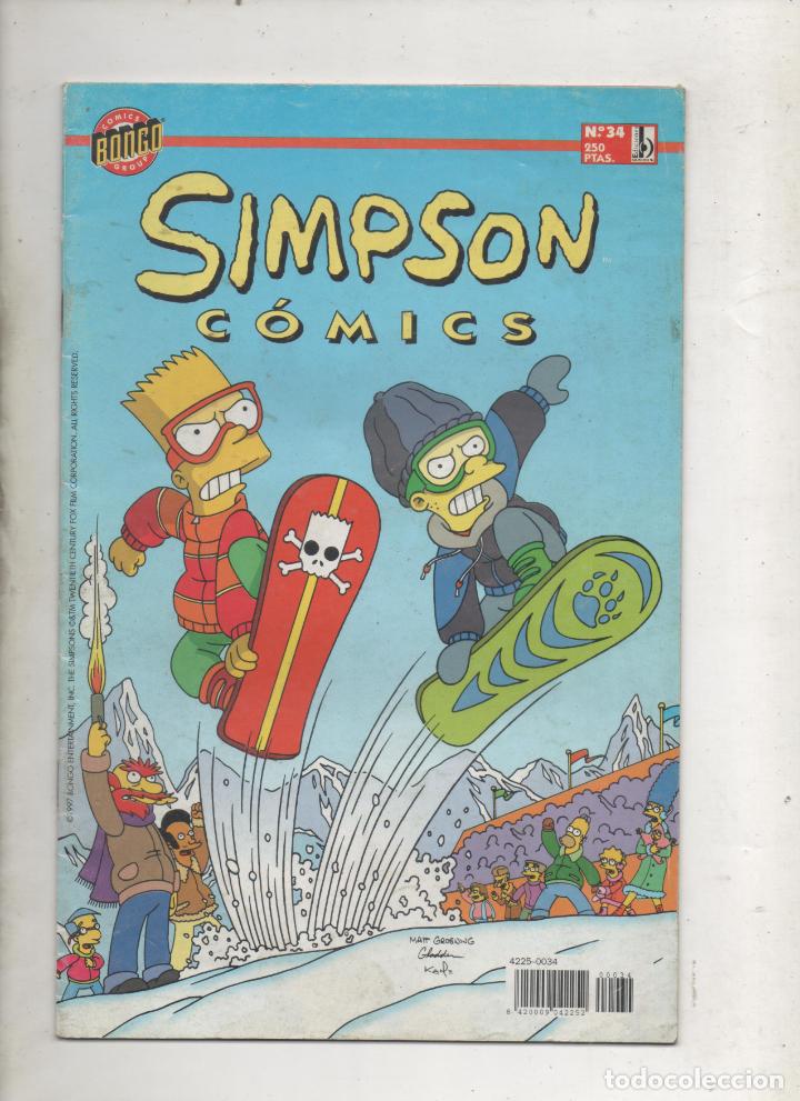 C&oacute;mics: SIMPSON COMICS N&ordm;34 -C3 - Foto 1