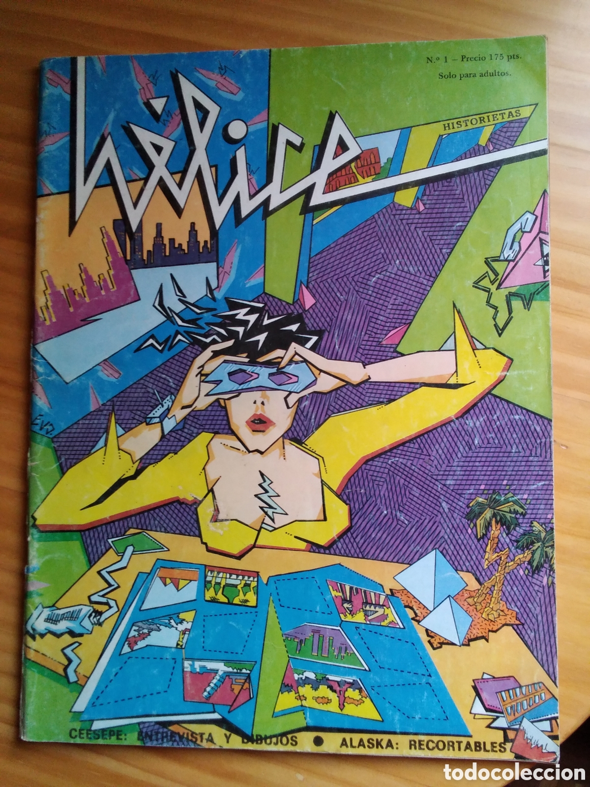 C&oacute;mics: H&eacute;lice comic numero 1 a&ntilde;o 1982 dibujos ceesepe - Foto 1
