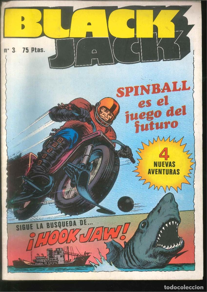 C&oacute;mics: BLACK JACK 3 BOX 5 SPINBALL - Foto 1