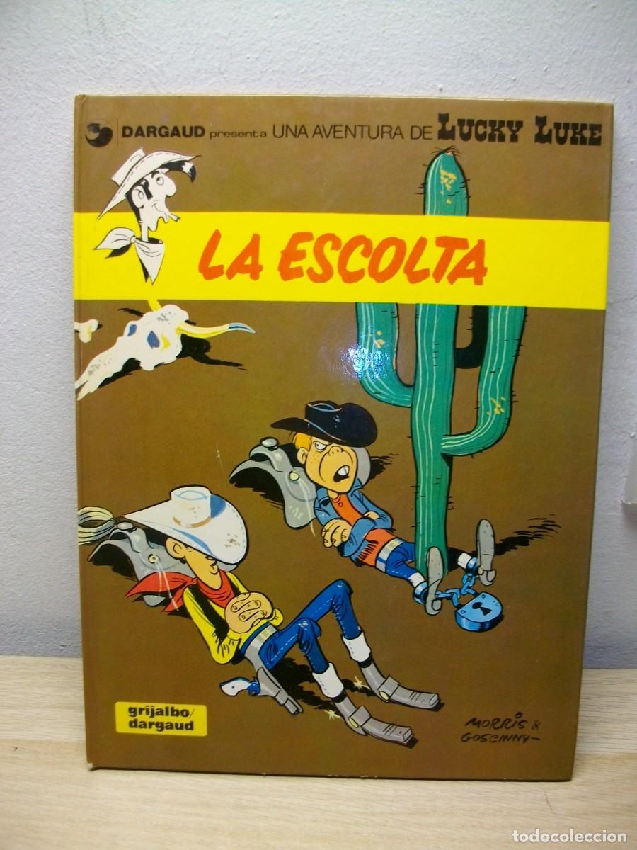 C&oacute;mics: LUCKY LUKE LA ESCOLTA - TAPA DURA 1981 - Foto 1
