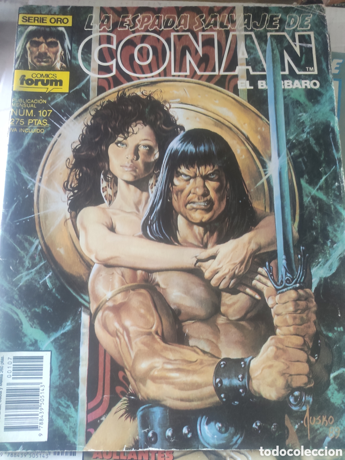C&oacute;mics: LA ESPADA SALVAJE DE CONAN EL BARBARO N&ordm; 107 - Foto 1
