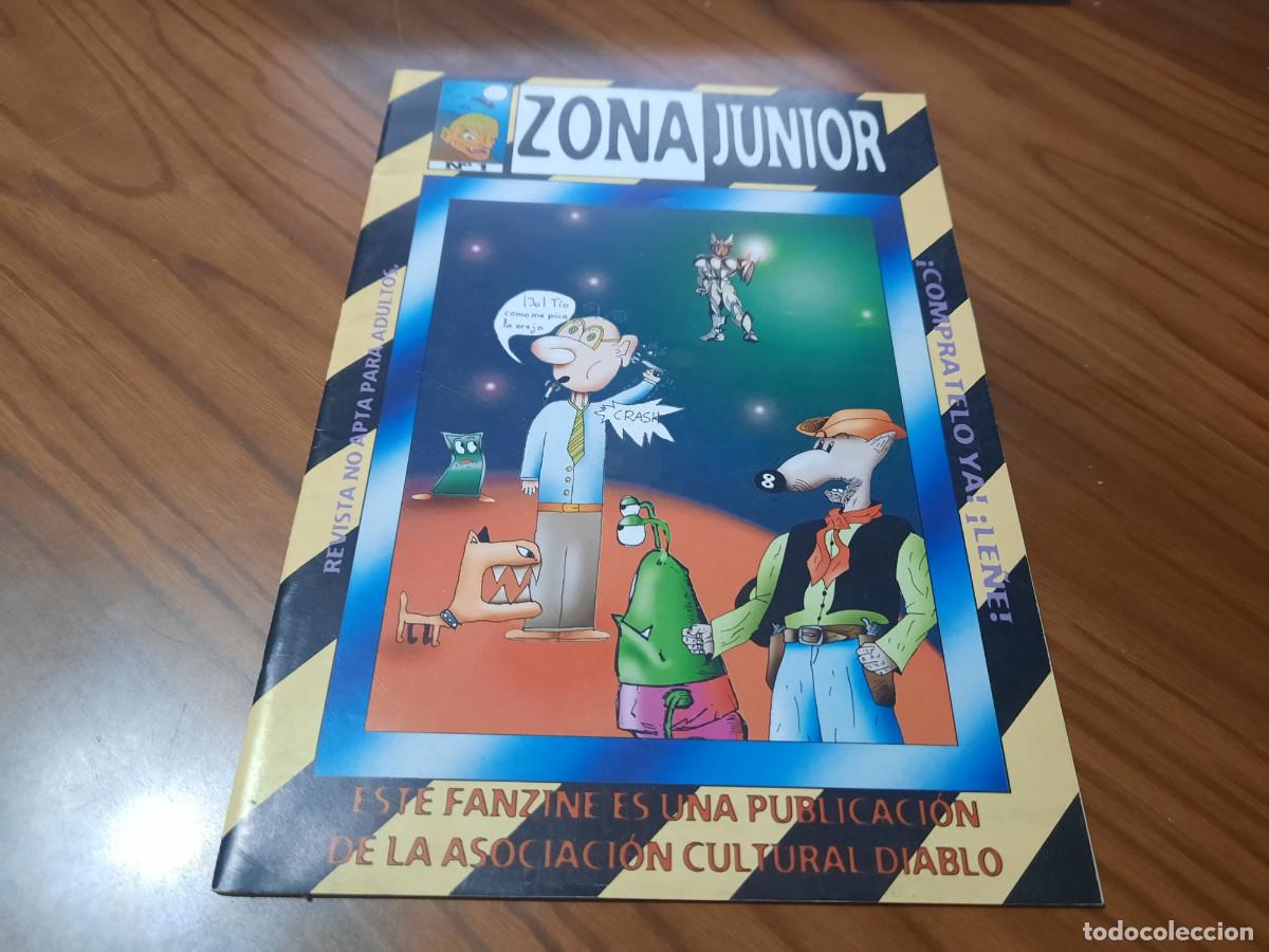 Comics: ZONA JUNIOR 1. AUTOEDITADO. ASOCIACI&Oacute;N DIABLO. GRAPA. BUEN ESTADO. DIFICIL