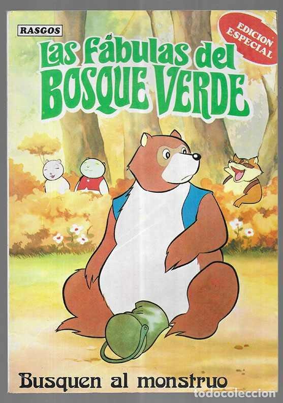 C&oacute;mics: F&aacute;bulas del Bosque Verde, Las. Busquen al Monstruo.